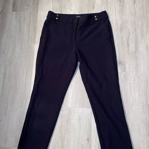 LOFT Marisa Navy Trousers